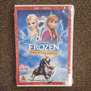 Disney Frozen Sing-Along DVD with Digital copy - NWT